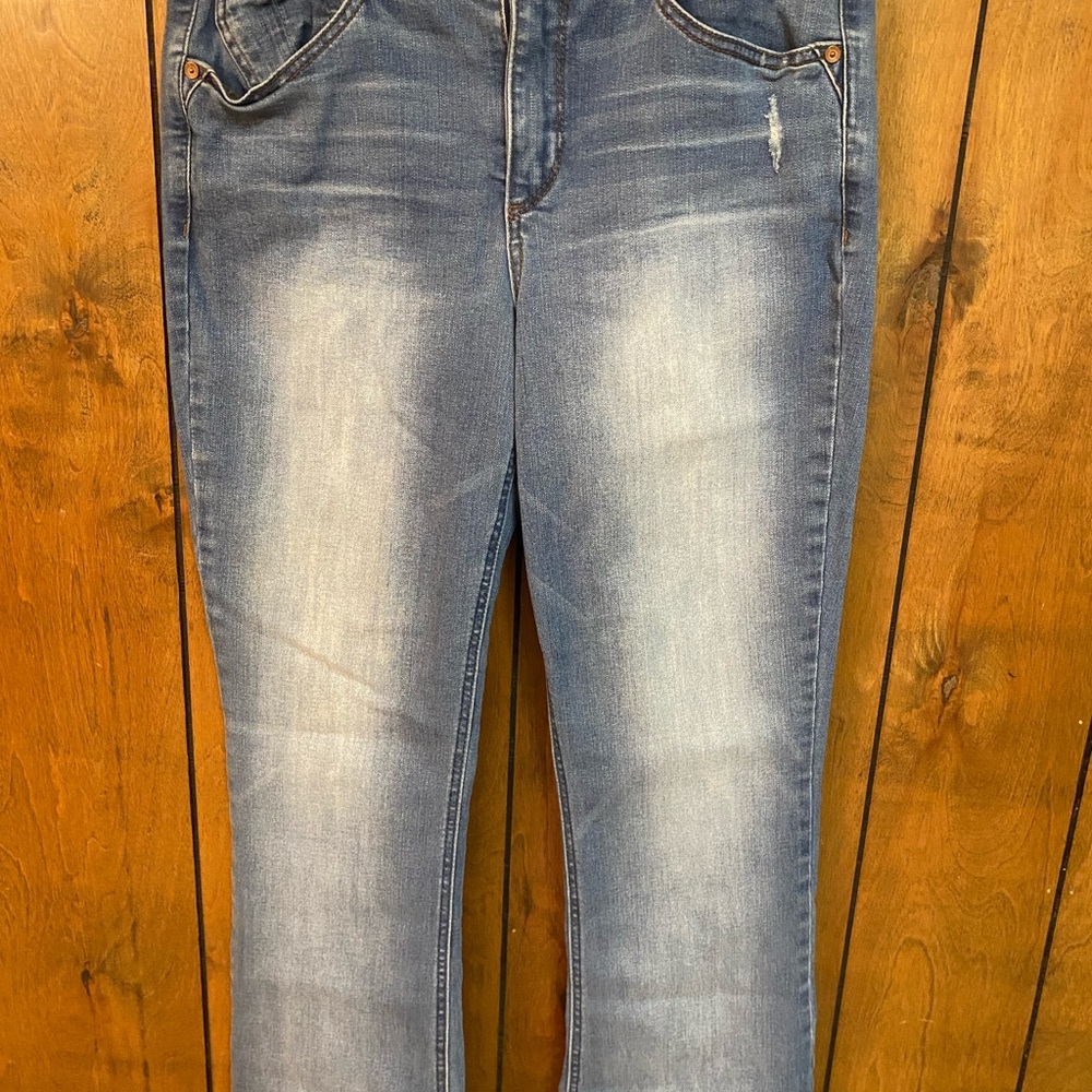 Democracy Faded Blue Skinny Jeans